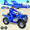 Icona US Police ATV Quad Bike Plane Transport Game