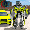 Icona Green Robot Machin Car Transformer Robot Car Games