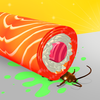 Icona Sushi Roll 3D