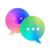 Icona Messenger sms - Led Messages, Chat, Emojis, Themes