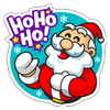 Icona Funny Santa Claus Stickers WAStickerApps