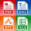 Icona PDF Convertitore (doc ppt xls txt word png jpg wps