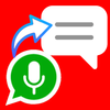 Icona Audio in testo per WhatsApp - trascrivi tradurre