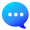 Icona Messenger per messaggi, chat di testi e videochat