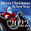 Icona Auguri di buon Natale e felice anno nuovo 2022